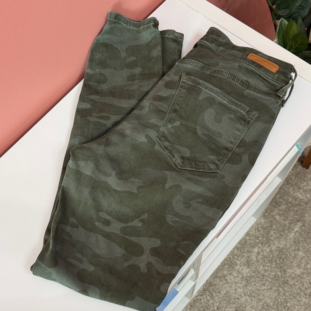 Sanctuary Social Standard Prosperity Cammo High Rise Skinny Jeans
